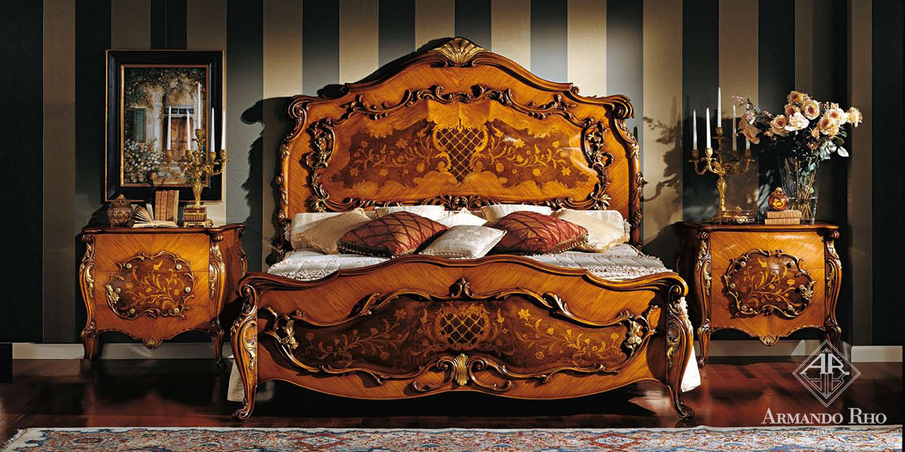 Кровать итальянской фабрики "Armando Rho"  BEDROOMS