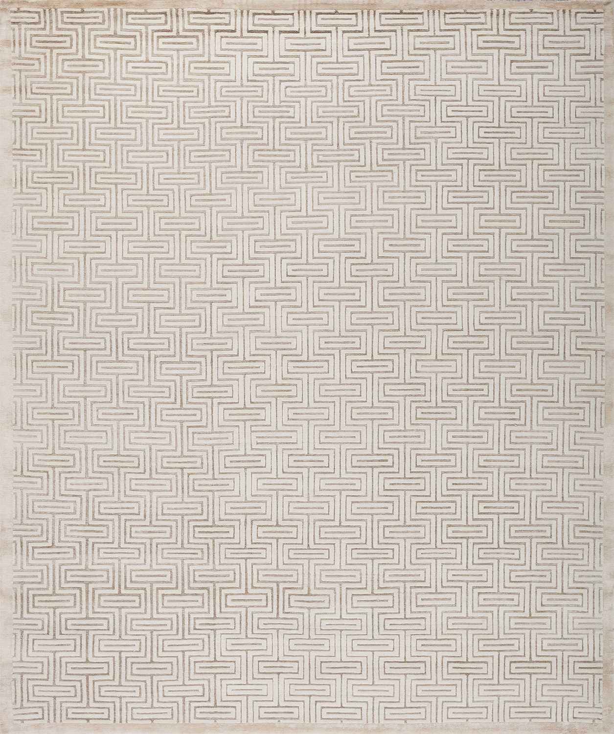 Непальский ковёр из шерсти и шёлка «ART DECO RUGS» DEDALUS#90058(90354) 252 x 302 см