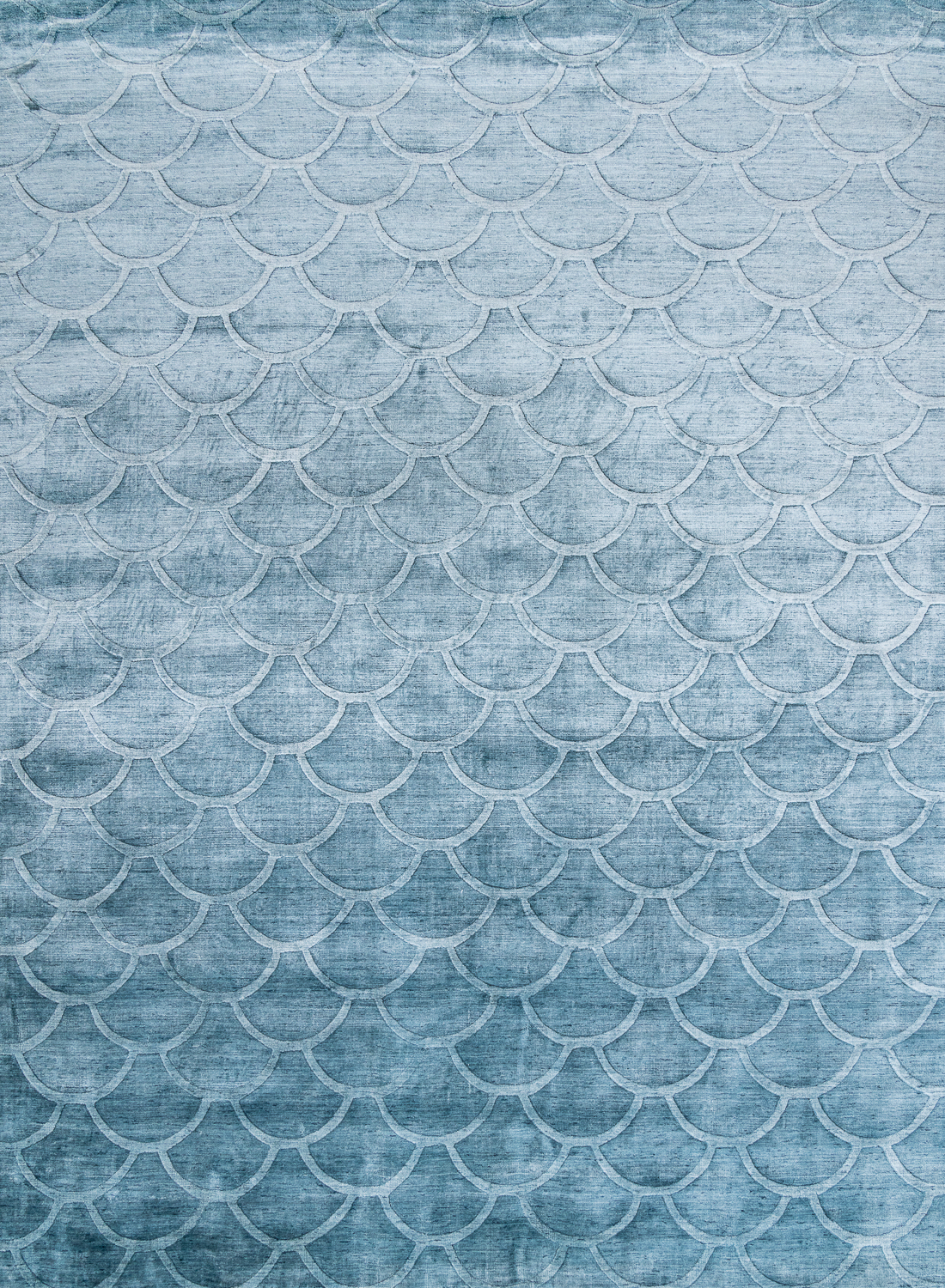 Индийский ковёр из арт-шёлка и шерсти «JAZZ» 2019008-D101 200 x 296 см