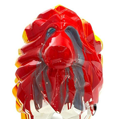 Разноцветный лев