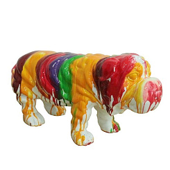 Разноцветная собака