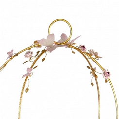 Тележка Butterfly Pink & Gold Tea Trolley