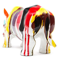 Разноцветный носорог